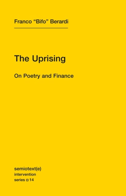 The Uprising - On Poetry and Finance