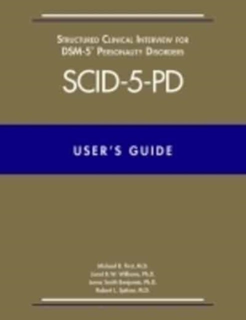 Bilde av Structured Clinical Interview For Dsm-5¿ Disorders¿clinician Version (scid-5-cv) Av Michael B. (new York State Psychiatric Institute) First, Janet B.