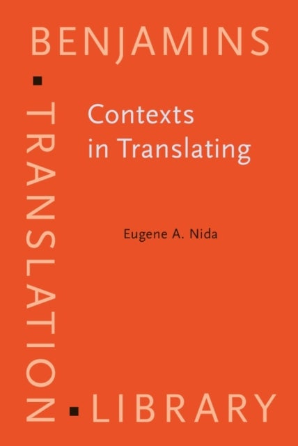 Bilde av Contexts In Translating Av Nida Eugene A. Nida