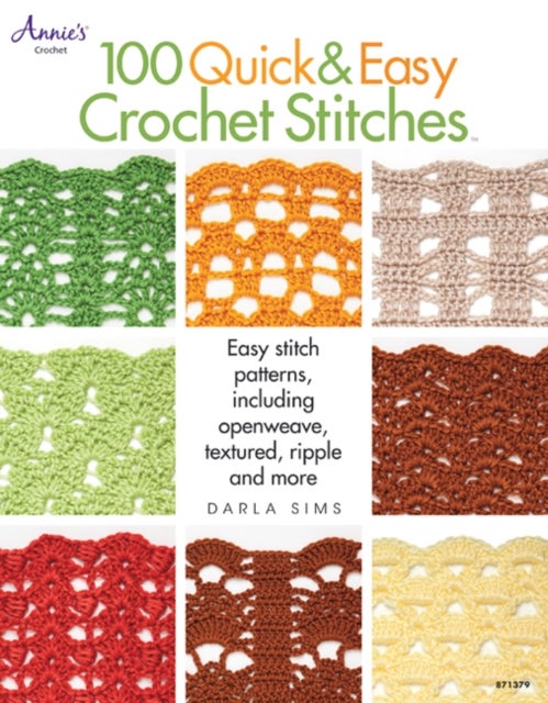 Bilde av 100 Quick &amp; Easy Crochet Stitches Av Darla Sims