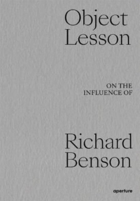 Bilde av Object Lesson: On The Influence Of Richard Benson