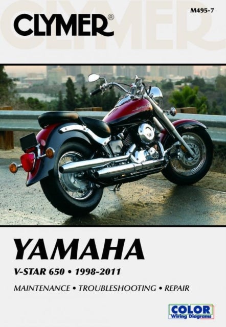 Bilde av Yamaha V-star 650 Manual Motorcycle (1998-2011) Service Repair Manual Av Haynes Publishing