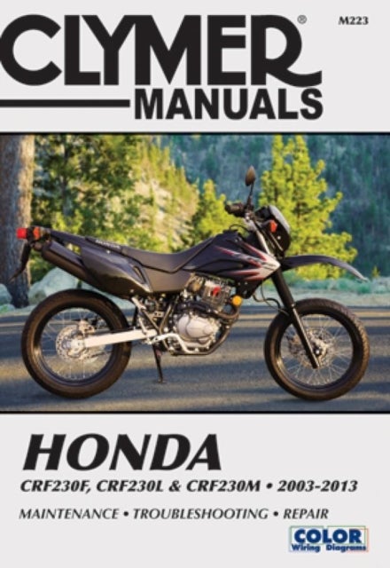 Honda CRF230F (2003-2013), CRF230L & CRF230M (2008-2009) Motorcycle Service Repair Manual - 41334