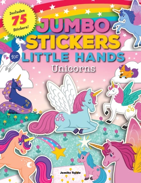 Bilde av Jumbo Stickers For Little Hands: Unicorns