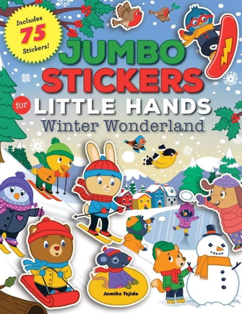 Bilde av Jumbo Stickers For Little Hands: Winter Wonderland Av Jomike Tejido