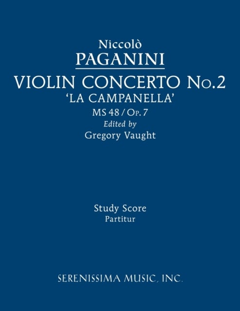 Bilde av Violin Concerto No.2, Ms 48 Av Nicolo Paganini