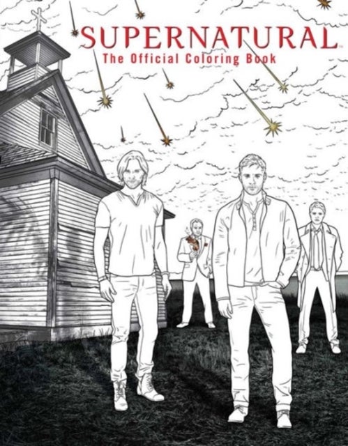 Bilde av Supernatural: The Official Coloring Book Av Insight Editions