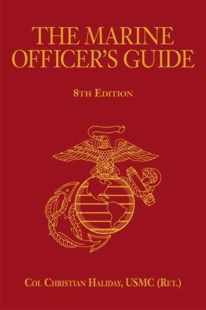 Bilde av The Marine Officer&#039;s Guide Av Christian N. Haliday