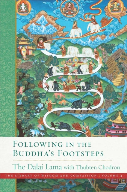 Bilde av Following In The Buddha&#039;s Footsteps Av His Holiness The Dalai Lama, Thubten Chodron
