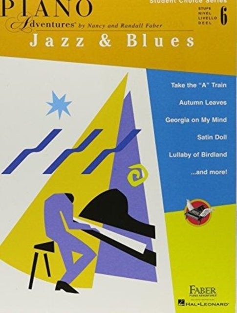 Piano Adventures - Jazz & Blues - Level 6