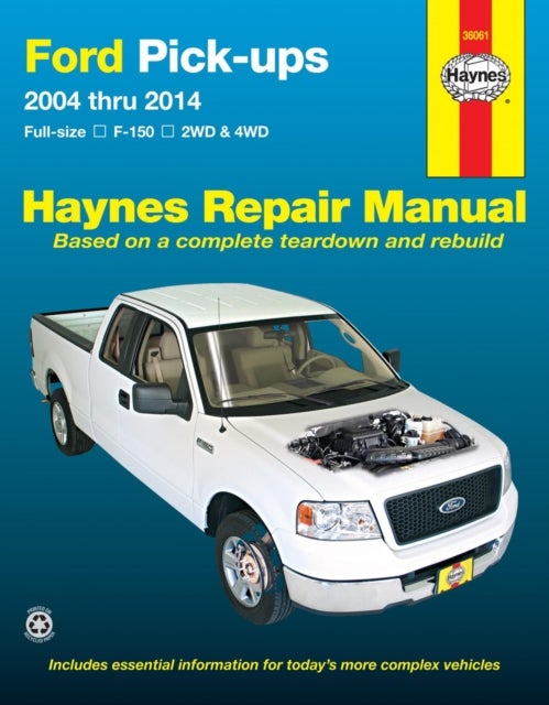 Bilde av Ford Full-size Petrol Pick-ups F-150 2wd &amp; 4wd (2004-2014) Haynes Repair Manual (usa) Av Haynes Publishing