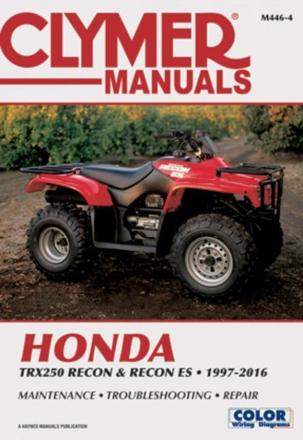 Bilde av Honda Trx250 Recon &amp; Recon Es (1997-2016) Service Repair Manual Av Haynes Publishing