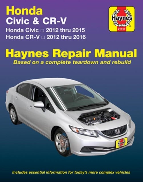 Honda Civic (12-15) & CR-V (12-16) Haynes Manual (USA) - 2012-16