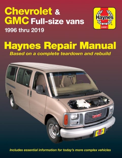 Chevrolet Express & GMC Savana full-size petrol vans (1996-2019) (USA) - 97-10