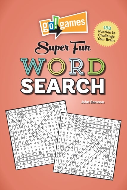 Go!Games Super Fun Word Search - 188 Puzzles to Challenge Your Brain