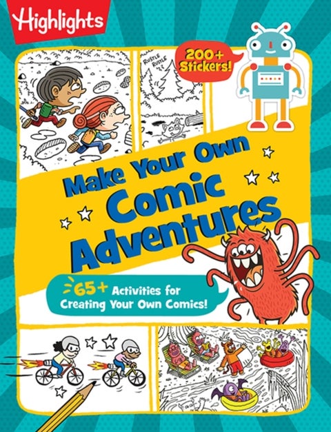 Make Your Own Comic Adventures - 65+ Activities for Creating Your Own Comics!