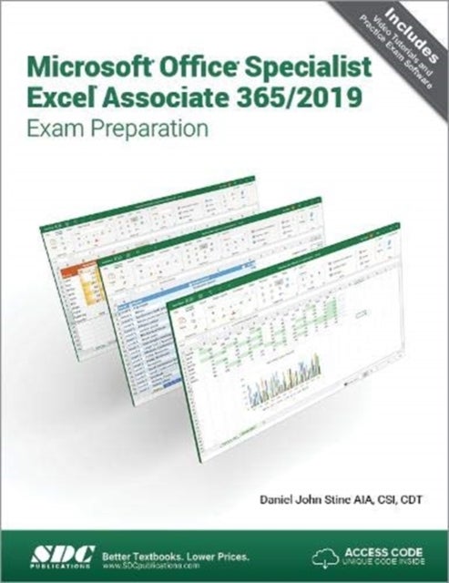 Bilde av Microsoft Office Specialist Excel Associate 365 - 2019 Exam Preparation Av Daniel John Stine