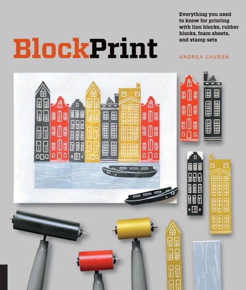 Block Print - Everything you need to know for printing with lino blocks, rubber blocks, foam sheets, and stamp set
