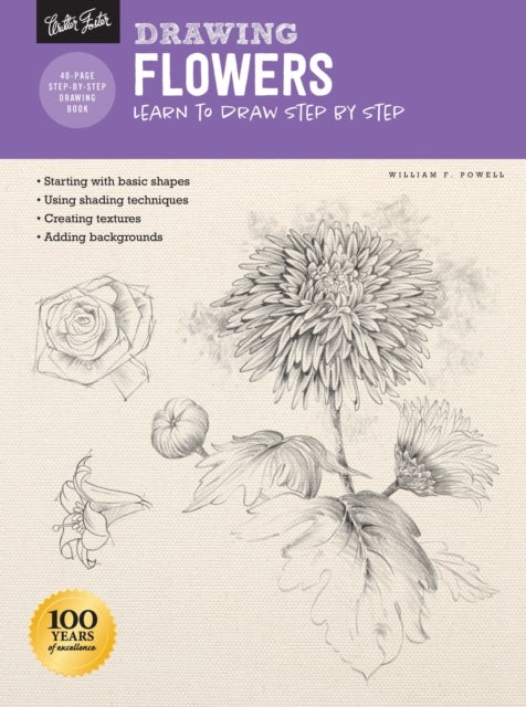 Drawing: Flowers with William F. Powell - Learn to draw step by step