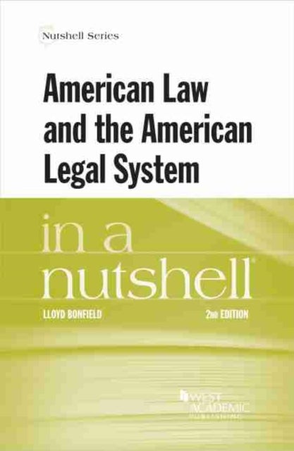 Bilde av American Law And The American Legal System In A Nutshell Av Lloyd Bonfield