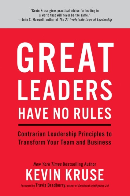 Bilde av Great Leaders Have No Rules Av Kevin Kruse