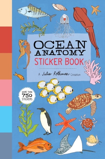 Bilde av Ocean Anatomy Sticker Book Av Julia Rothman