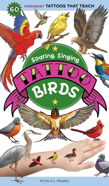 Soaring, Singing Tattoo Birds - 50 Temporary Tattoos That Teach