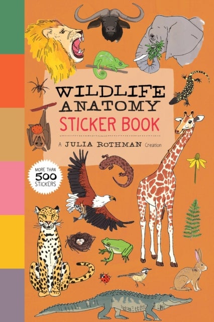 Wildlife Anatomy Sticker Book - A Julia Rothman Creation: More than 500 Stickers