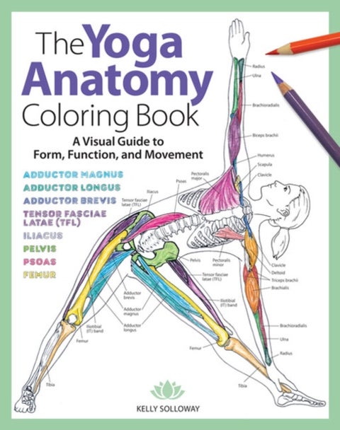 The Yoga Anatomy Coloring Book - A Visual Guide to Form, Function, and Movement