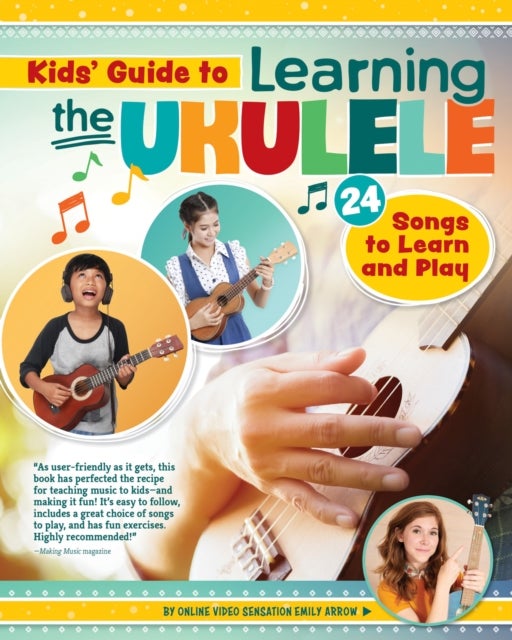 Bilde av Kids Guide To Learning The Ukulele Av Emily Arrow