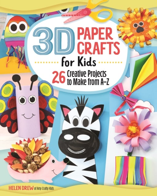 Bilde av 3d Paper Crafts For Kids Av Helen Drew