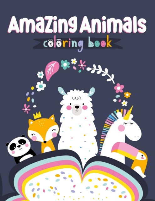 Bilde av Amazing Animals Coloring Book Av Clorophyl Editions