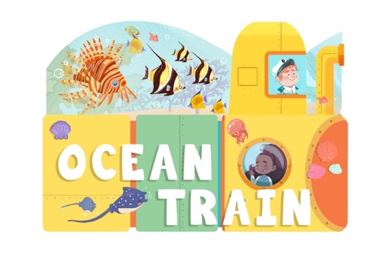Ocean Train - An Activity Board Book