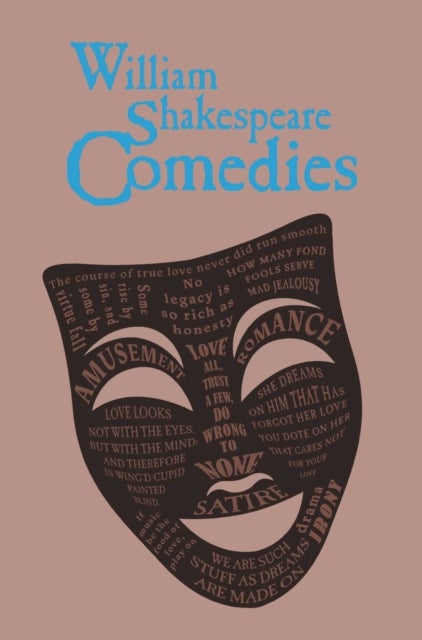 William Shakespeare Comedies - Word Cloud Classics