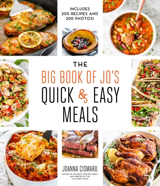 Bilde av The Big Book Of Jo&#039;s Quick And Easy Meals-includes 200 Recipes And 200 Photos! Av Joanna Cismaru