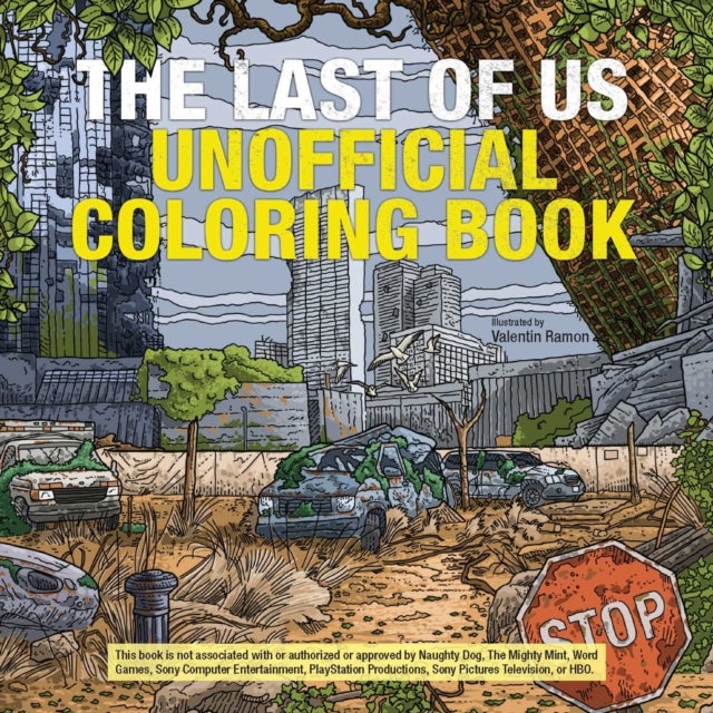 Bilde av The Last Of Us Unofficial Coloring Book Av Valentin Ramon