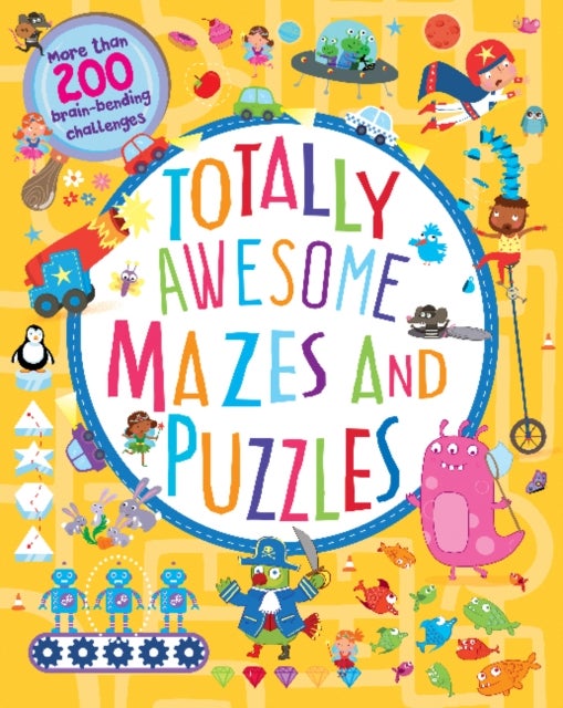 Bilde av Totally Awesome Mazes And Puzzles (activity Book For Ages 6 - 9) Av Cottage Door Press