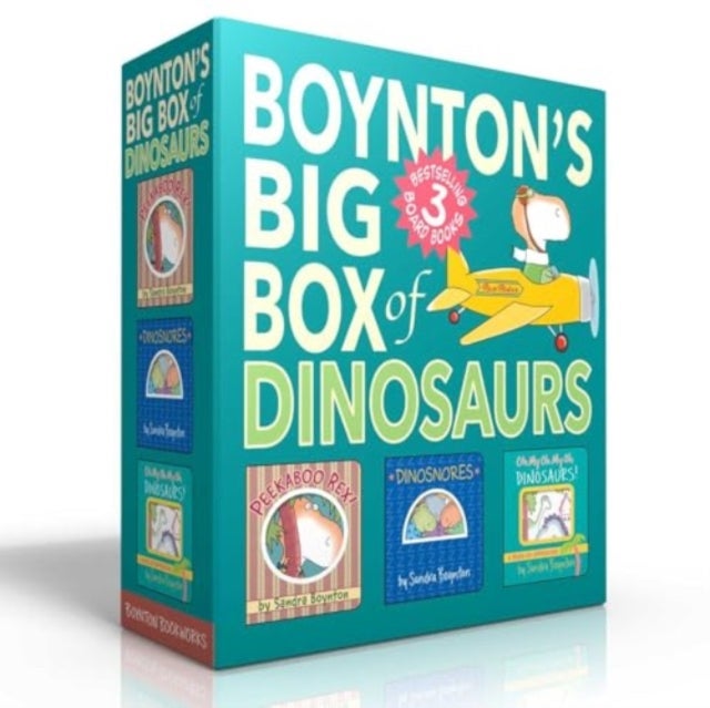 Boynton's Big Box of Dinosaurs (Boxed Set) - Peekaboo Rex!; Dinosnores; Oh My Oh My Oh Dinosaurs!