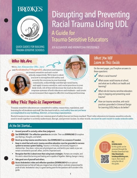 Disrupting and Preventing Racial Trauma in Schools With UDL - A Guide for Trauma-Sensitive Educators