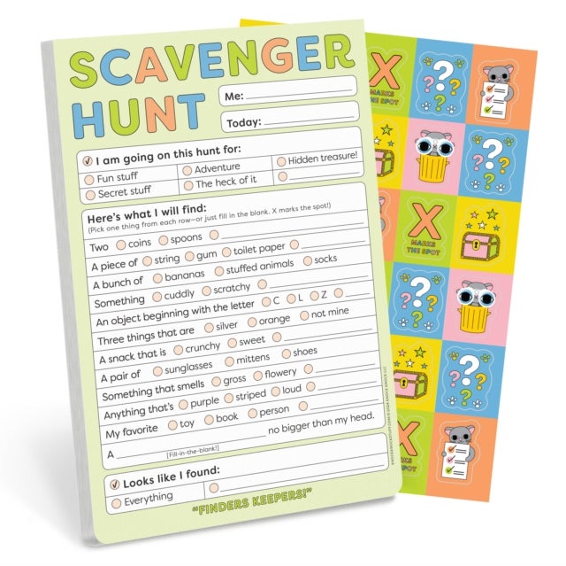 Knock Knock Kids Scavenger Hunt Playtime Pads