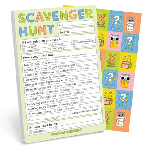 Knock Knock Kids Scavenger Hunt Playtime Pads