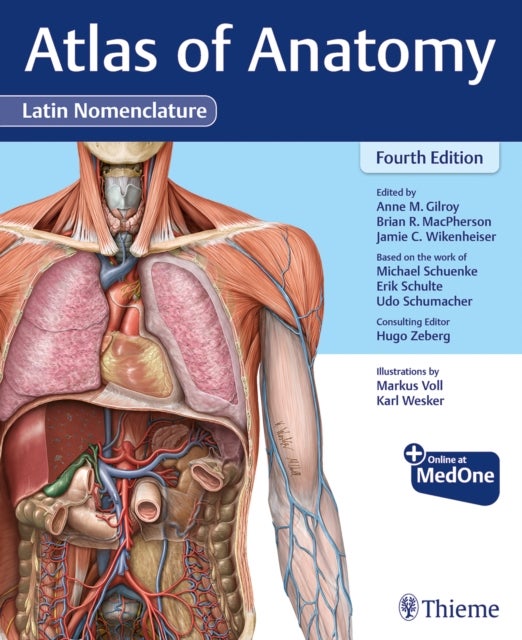 Bilde av Atlas Of Anatomy, Latin Nomenclature Av Anne Gilroy
