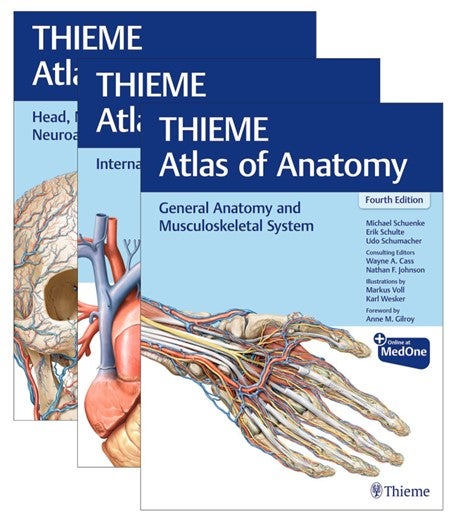 Atlas of Anatomy, 3 Vol Set