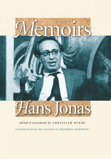 Bilde av Memoirs ¿ Hans Jonas Av Hans Jonas, Christian Wiese, Krishna Winston