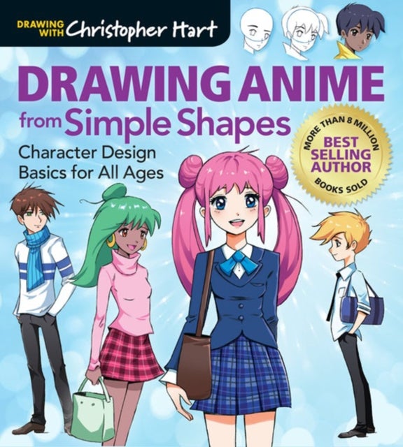 Bilde av Drawing Anime From Simple Shapes Av Christopher Hart