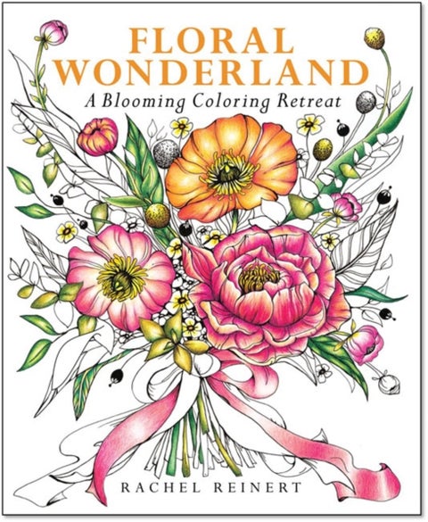 Floral Wonderland - A Blooming Coloring Retreat