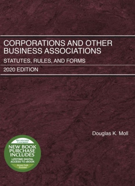 Bilde av Corporations And Other Business Associations Av Douglas K. Moll