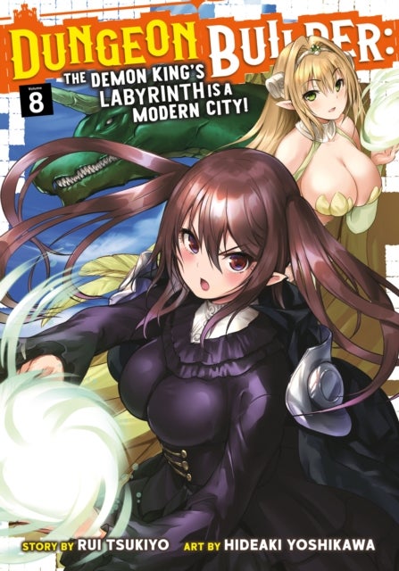 Bilde av Dungeon Builder: The Demon King&#039;s Labyrinth Is A Modern City! (manga) Vol. 8 Av Rui Tsukiyo