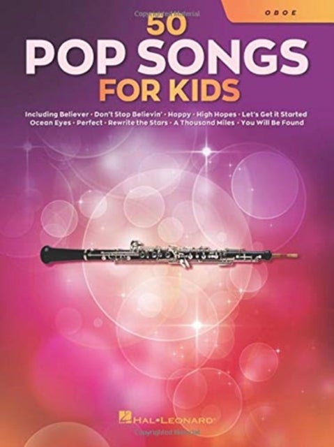 50 Pop Songs for Kids - For Oboe