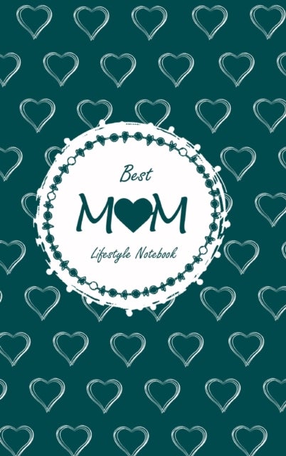 Best Mom Lifestyle Write-in Notebook, Dotted Lines, 288 Pages, Wide Ruled, Size 6 x 9 Inch (A5) Hard